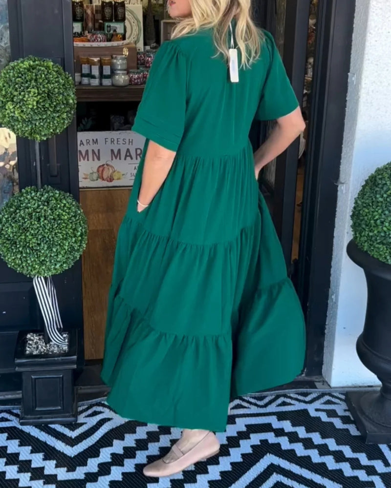 Lorelai | Tiered Midi Dress