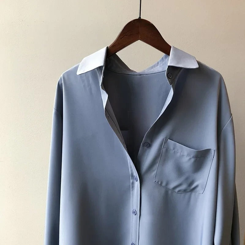 Briar | Relaxed Button-Up Blouse