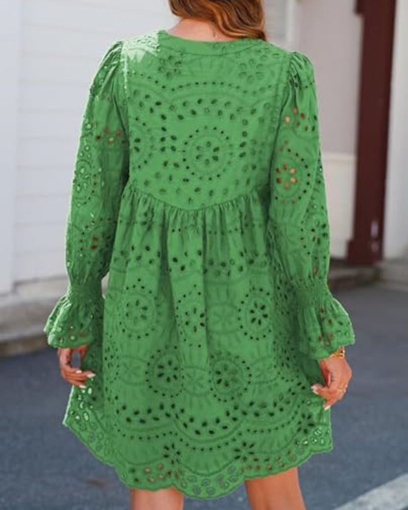 Maribel | Embroidered Dress