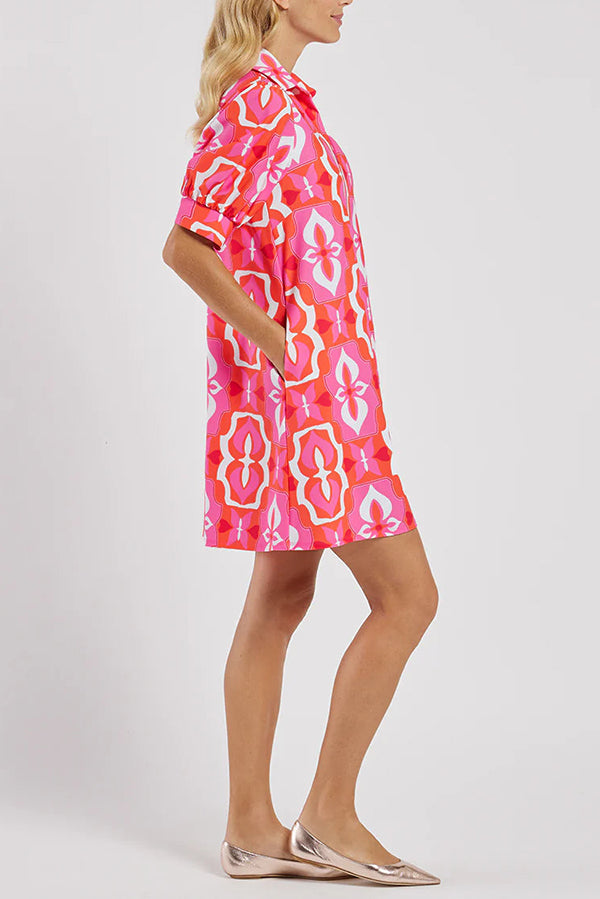 Leila | Puff Sleeved Dress