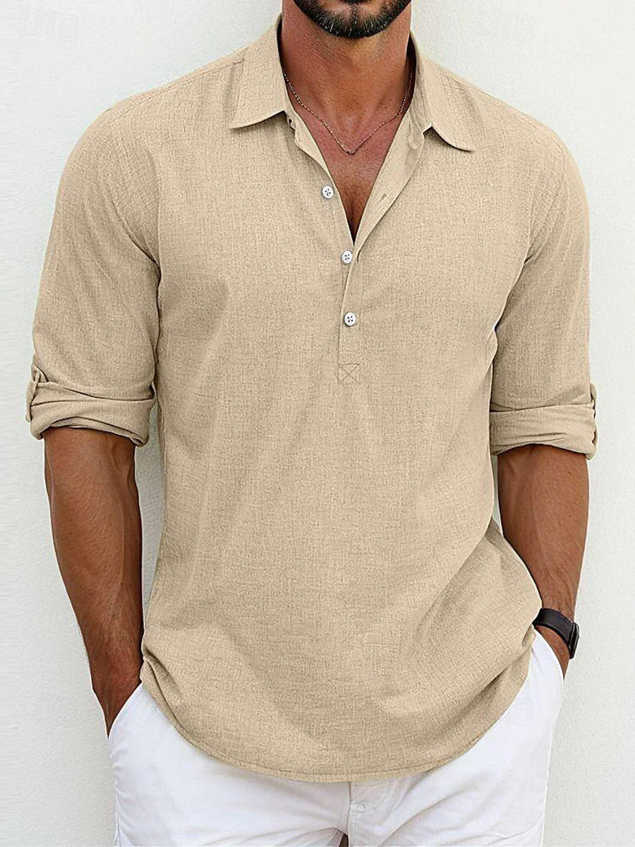 Liam | Classic Linen Shirt