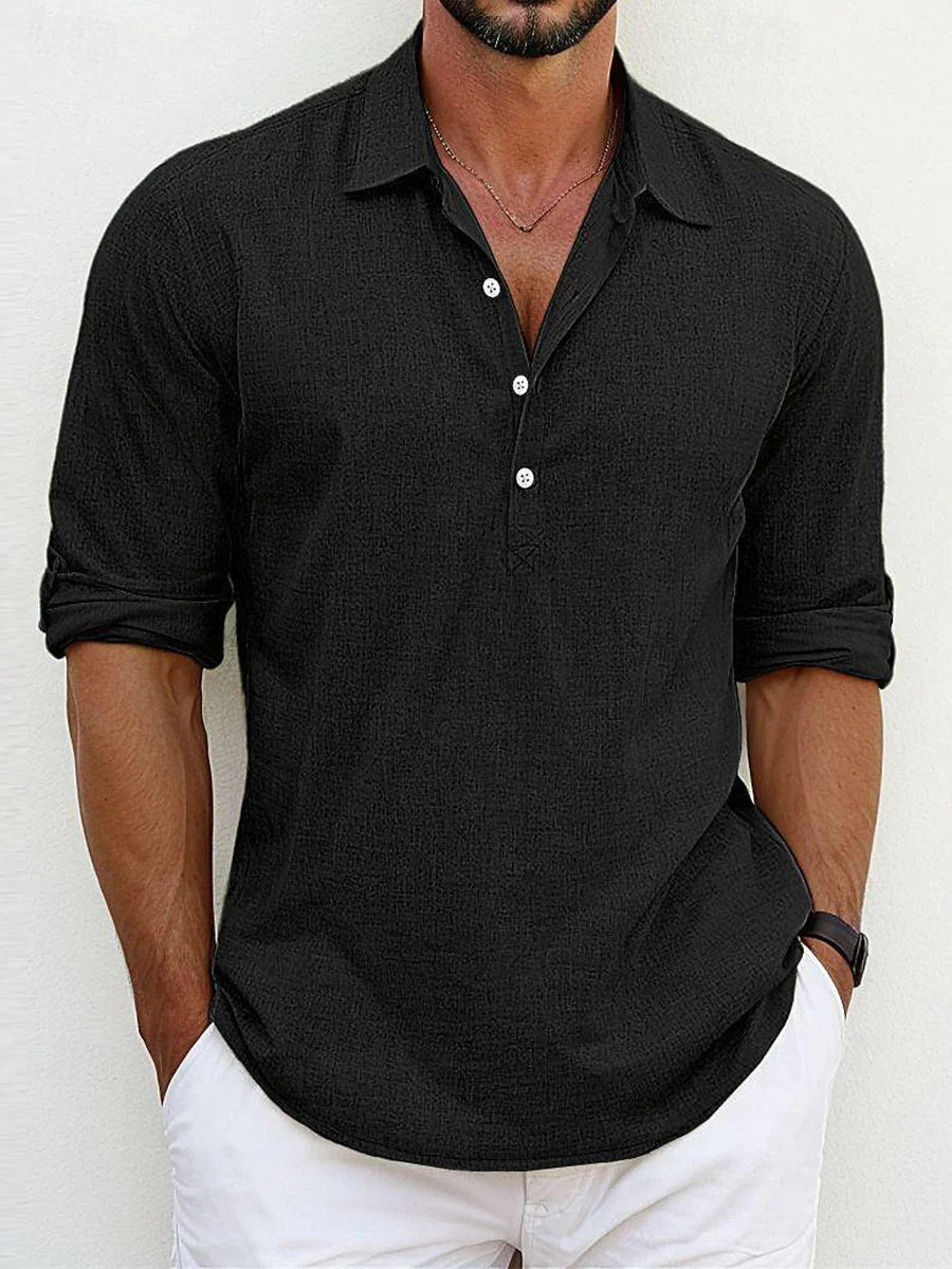 Liam | Classic Linen Shirt