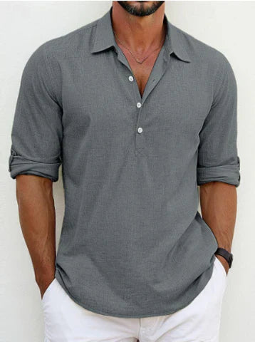 Liam | Classic Linen Shirt