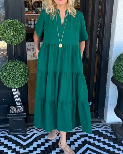 Lorelai | Tiered Midi Dress