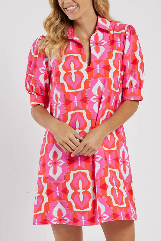 Leila | Puff Sleeved Dress
