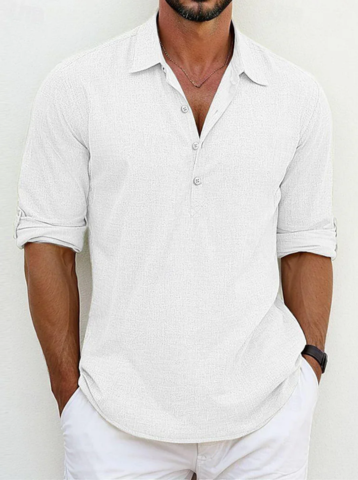 Liam | Classic Linen Shirt