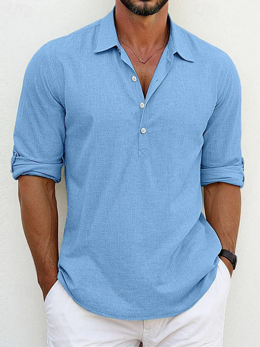 Liam | Classic Linen Shirt